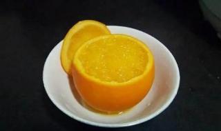 橙子蒸盐的功效及做法