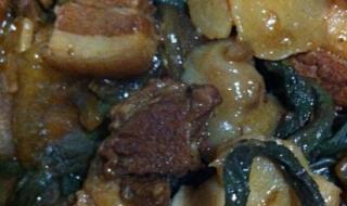 干豆角红烧肉砂锅的做法